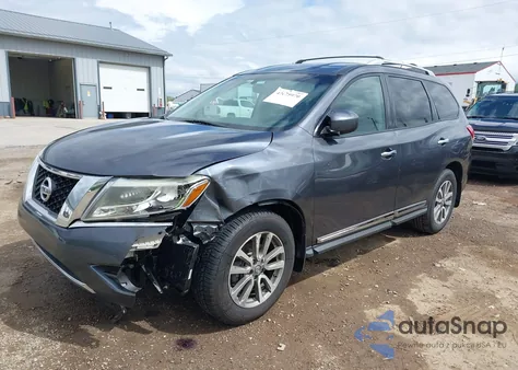 2013 Nissan Pathfinder Sl из США, поврежденный, VIN 5N1AR2MM5DC686734